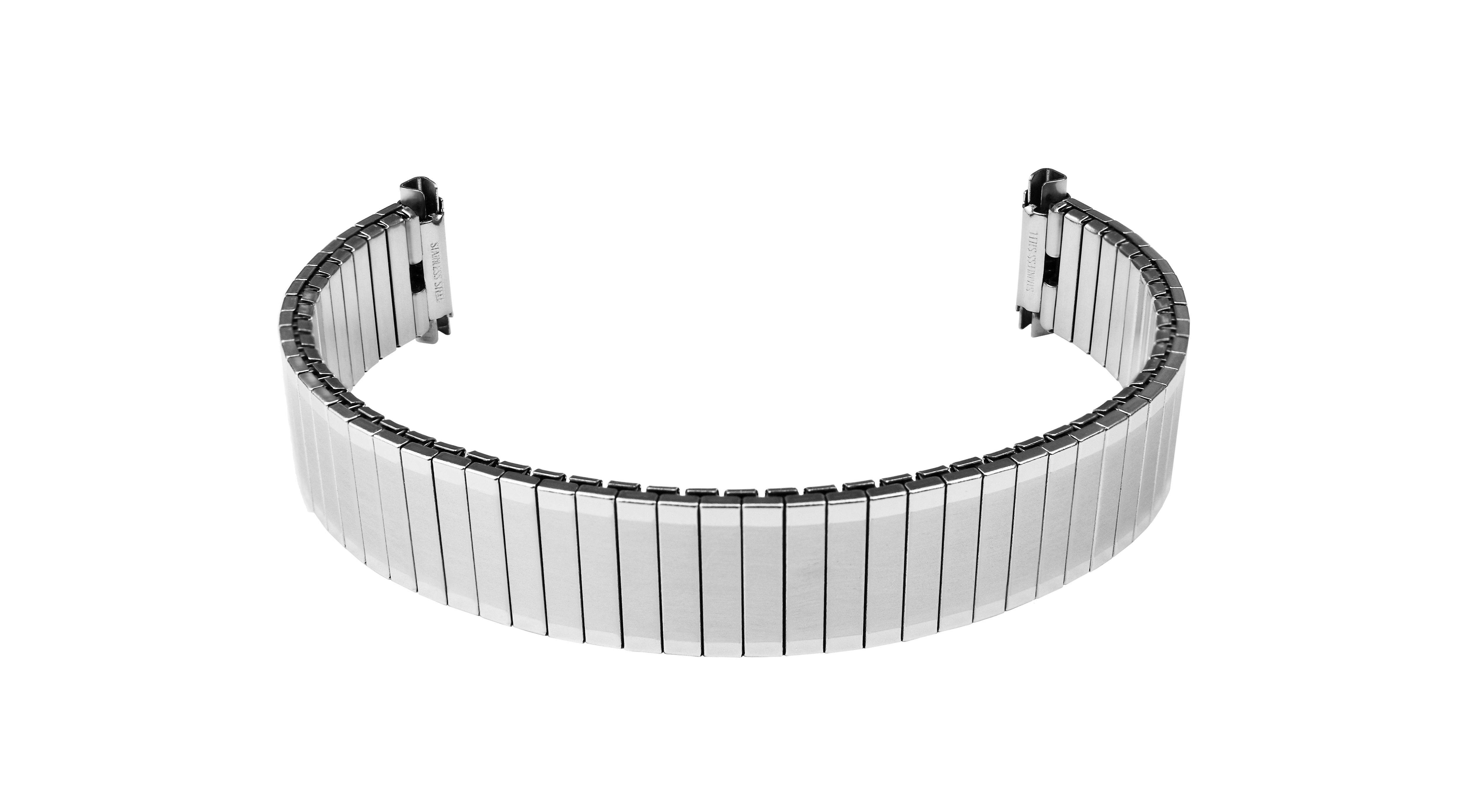 RF Metallband Zugband, weiß, 16-20mm