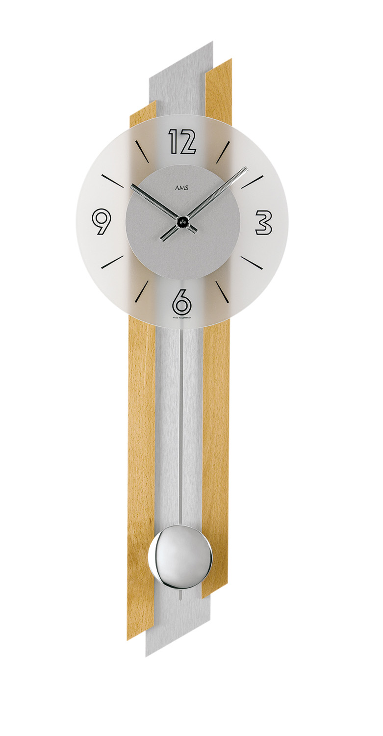 AMS Quartz Pendulum Clock W7207/18