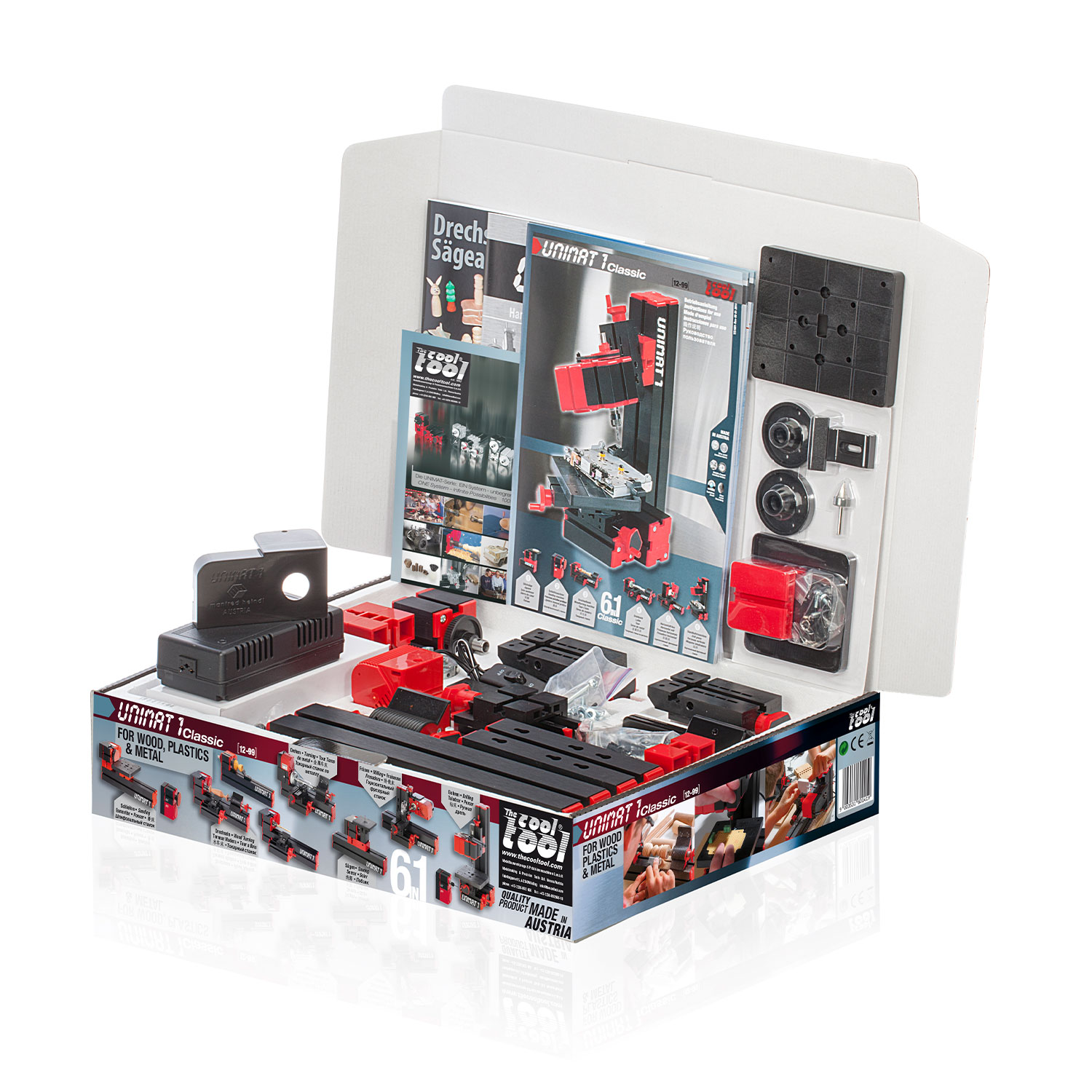 Modellbau-Werkzeug Kit 6in1 - für Maschinenset für Modellbau und Technik