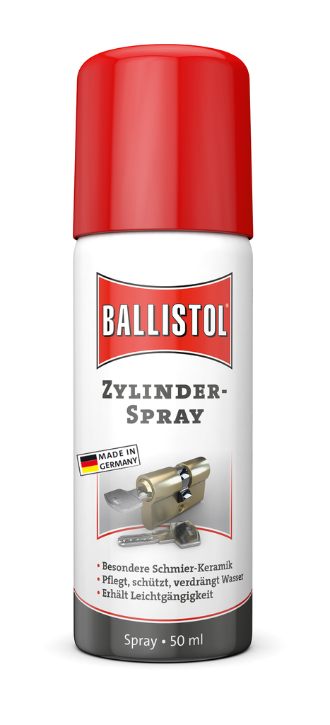 BALLISTOL cylinder spray, 50ml - the special care for cylinders and locks