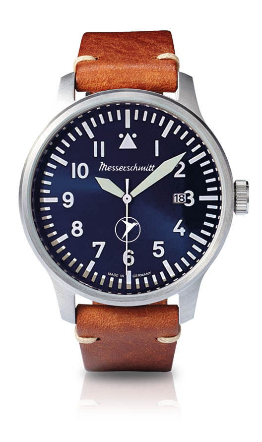 MESSERSCHMITT Quarzuhr Sonnenschliff Vintage