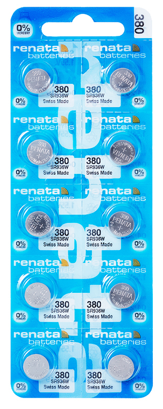 Renata 380 Knopfzelle Multipack