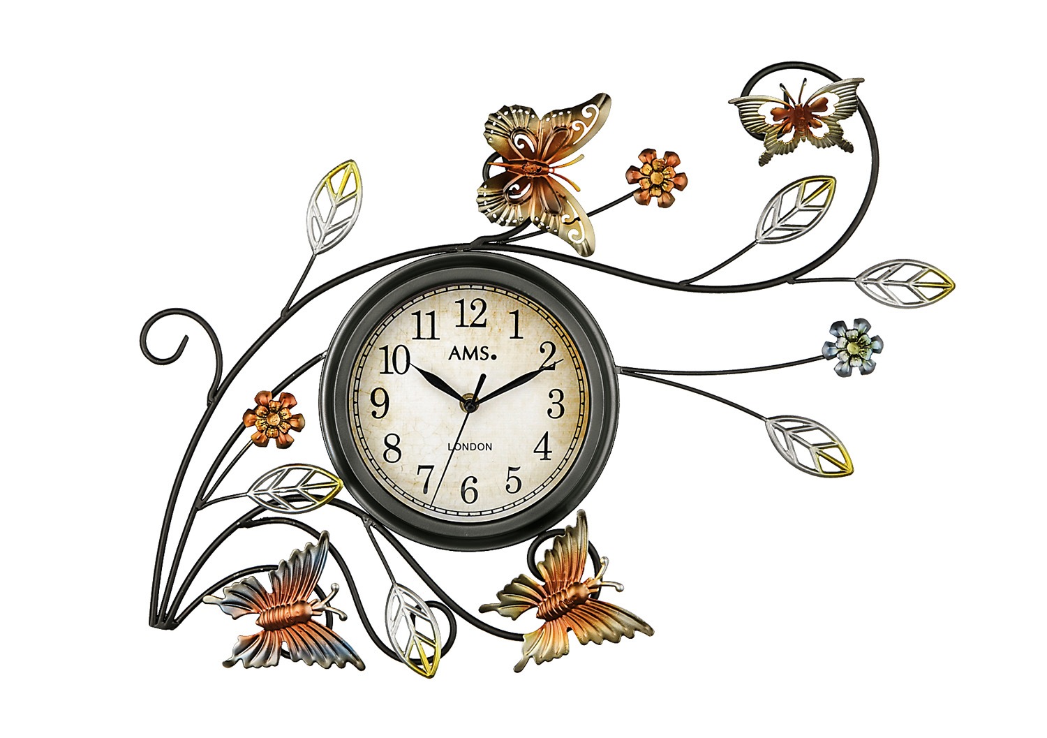 AMS Quarz-Wanduhr W9446