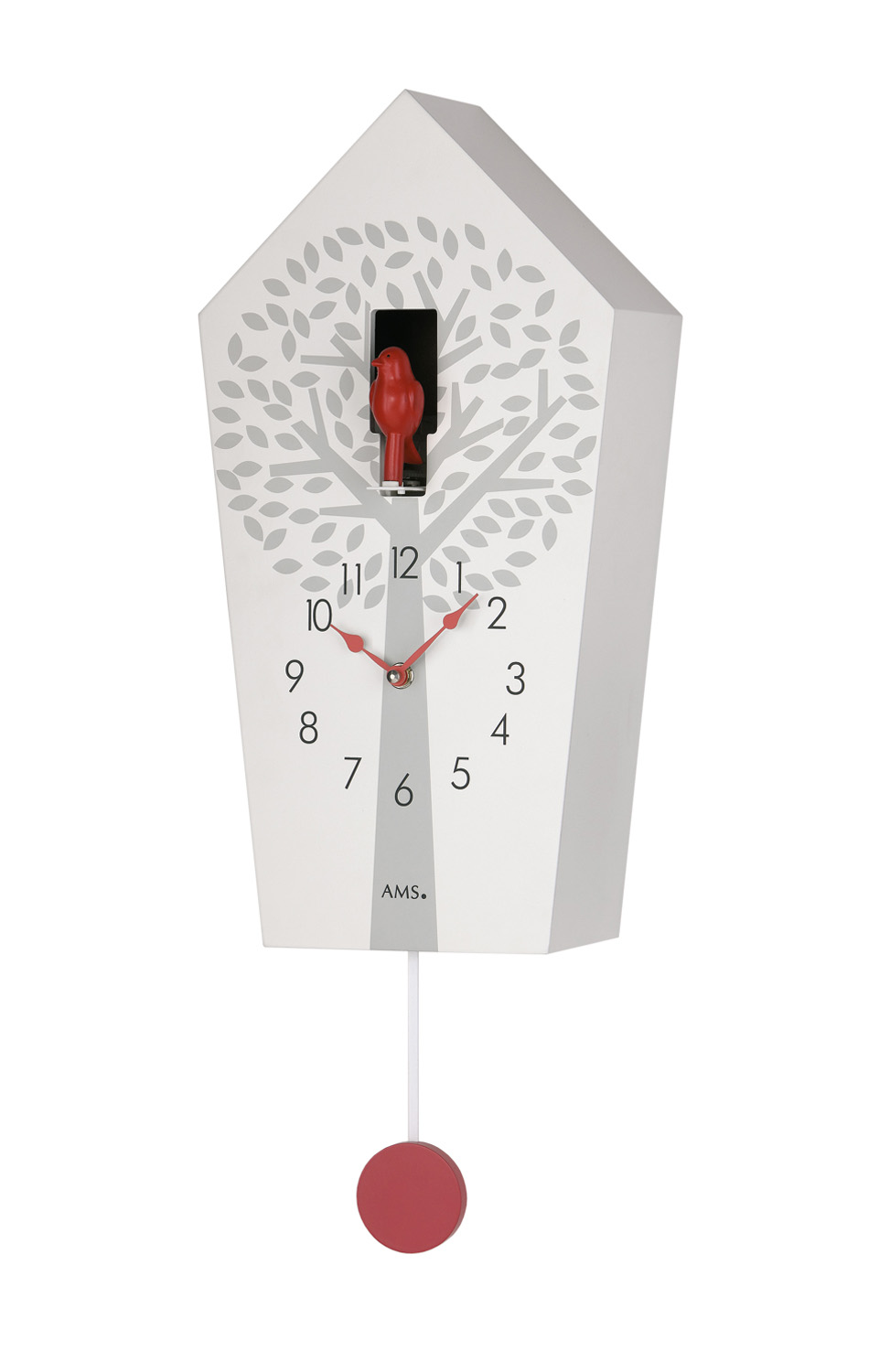 AMS Quartz Pendulum Clock with Chime W7286