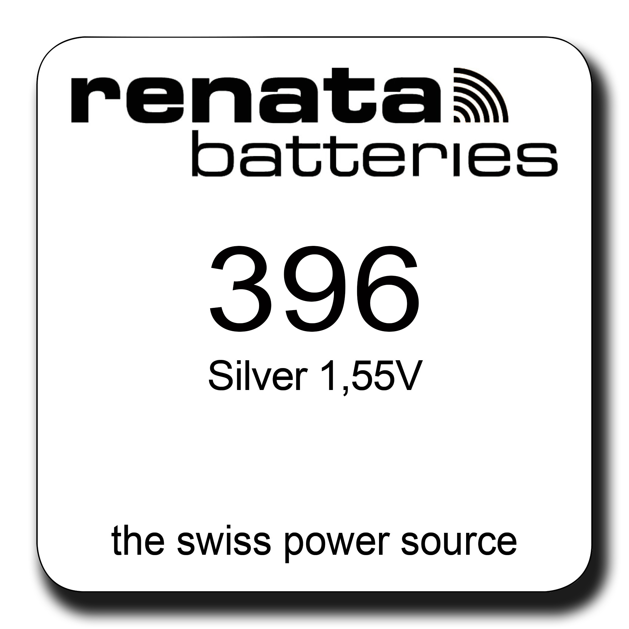 Renata 396 Knopfzelle