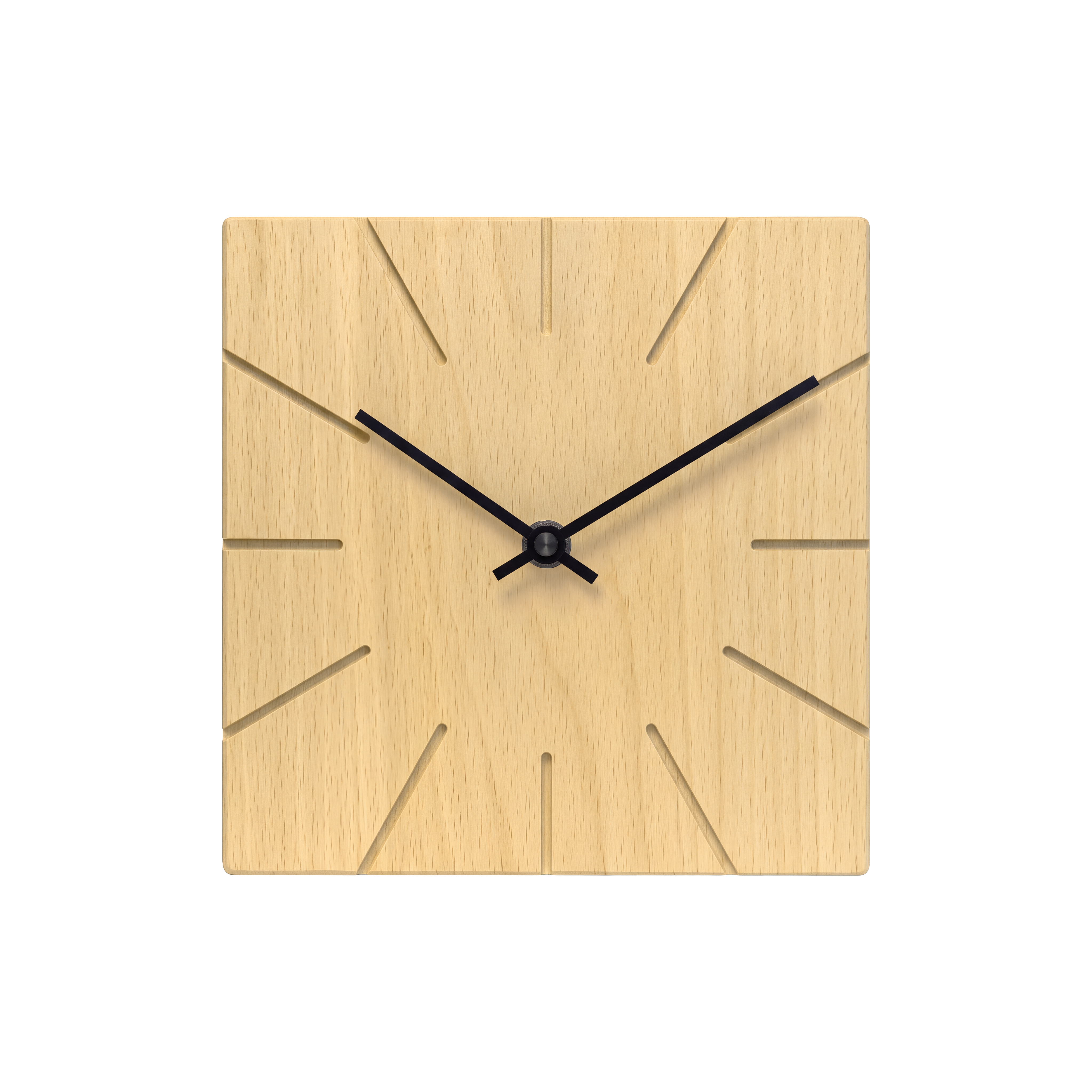 AMS natuhr Funk-Wand-/Tischuhr Beam, Buche F4003B