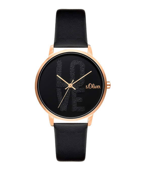 s.Oliver Kunstlederband schwarz SO-3580-LQ