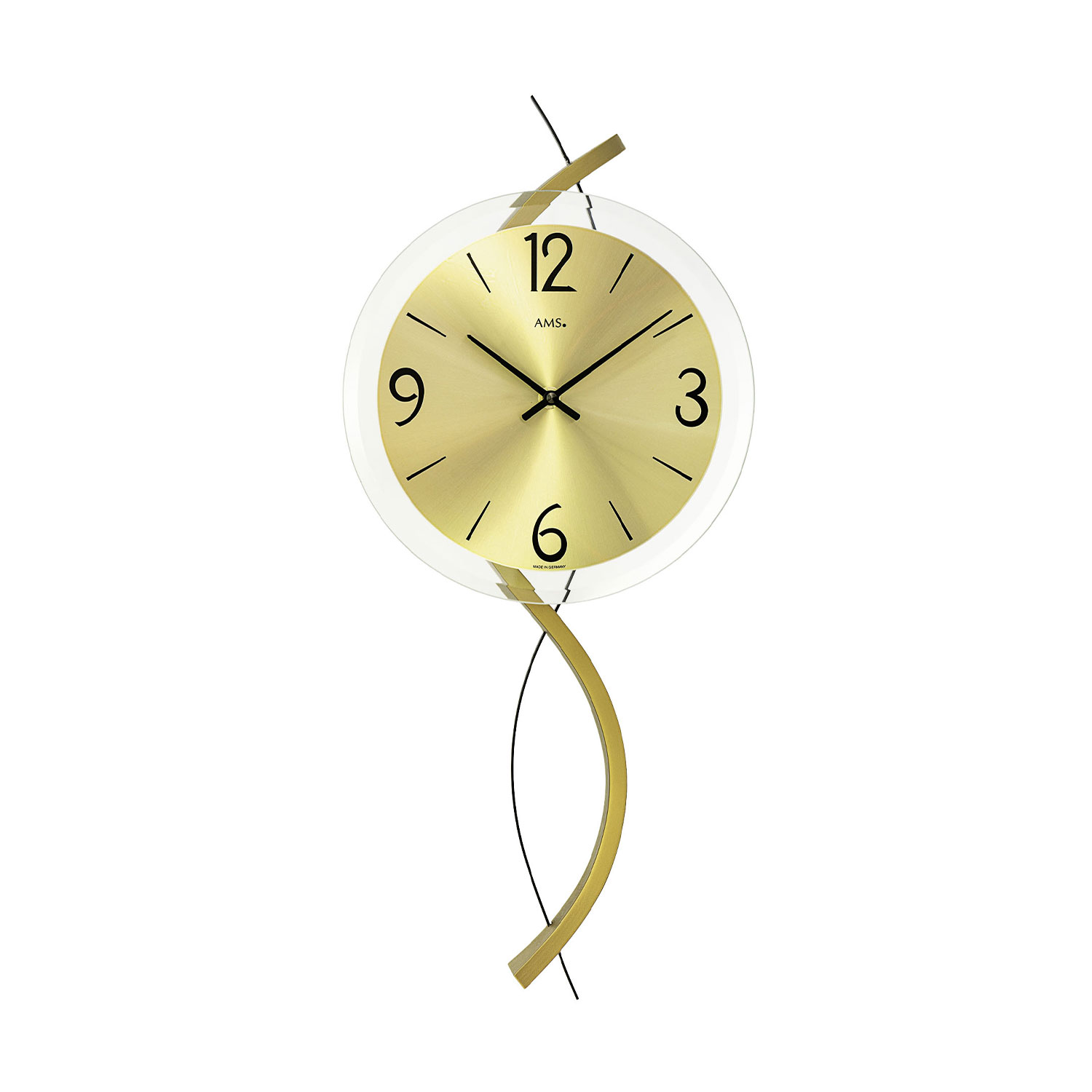 AMS Quarz-Wanduhr W9717
