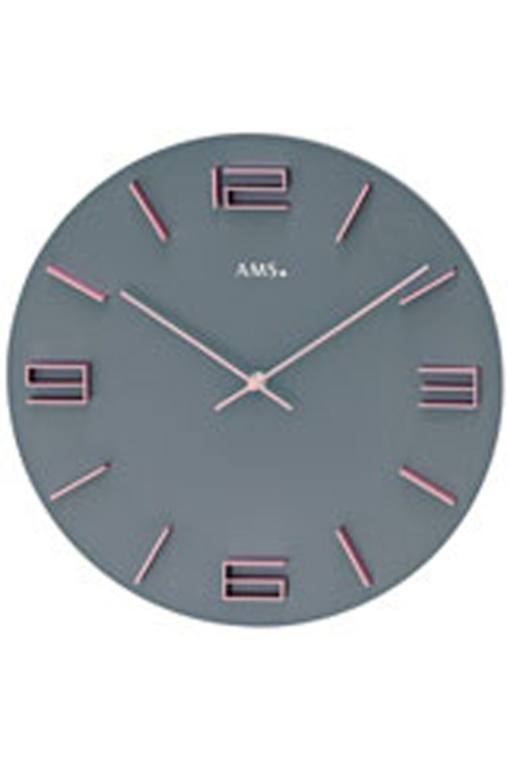 AMS Quarz-Wanduhr W9590
