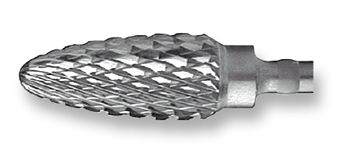 Carbide bud router, coarse teeth dia. 6.0 mm