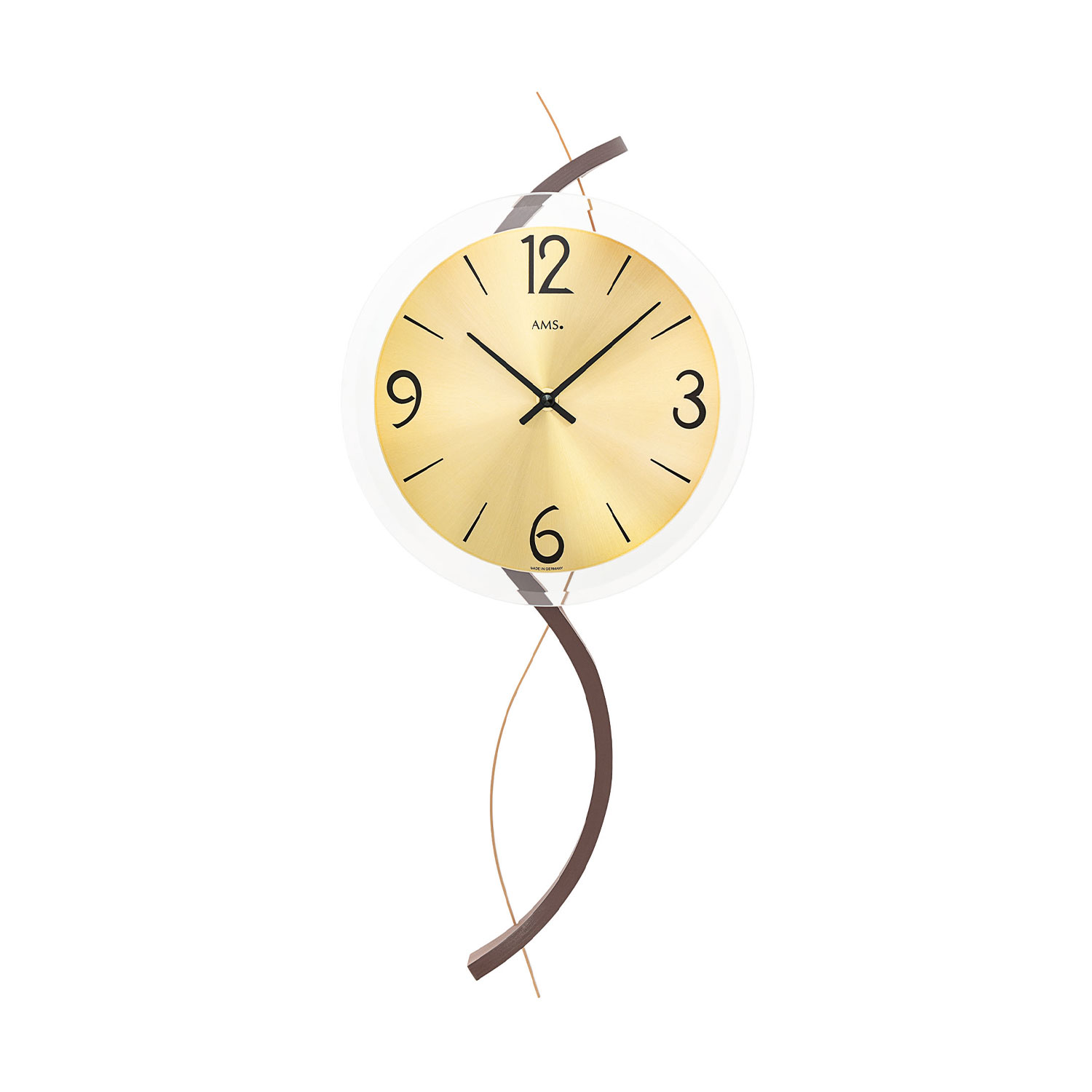 AMS Quarz-Wanduhr W9719