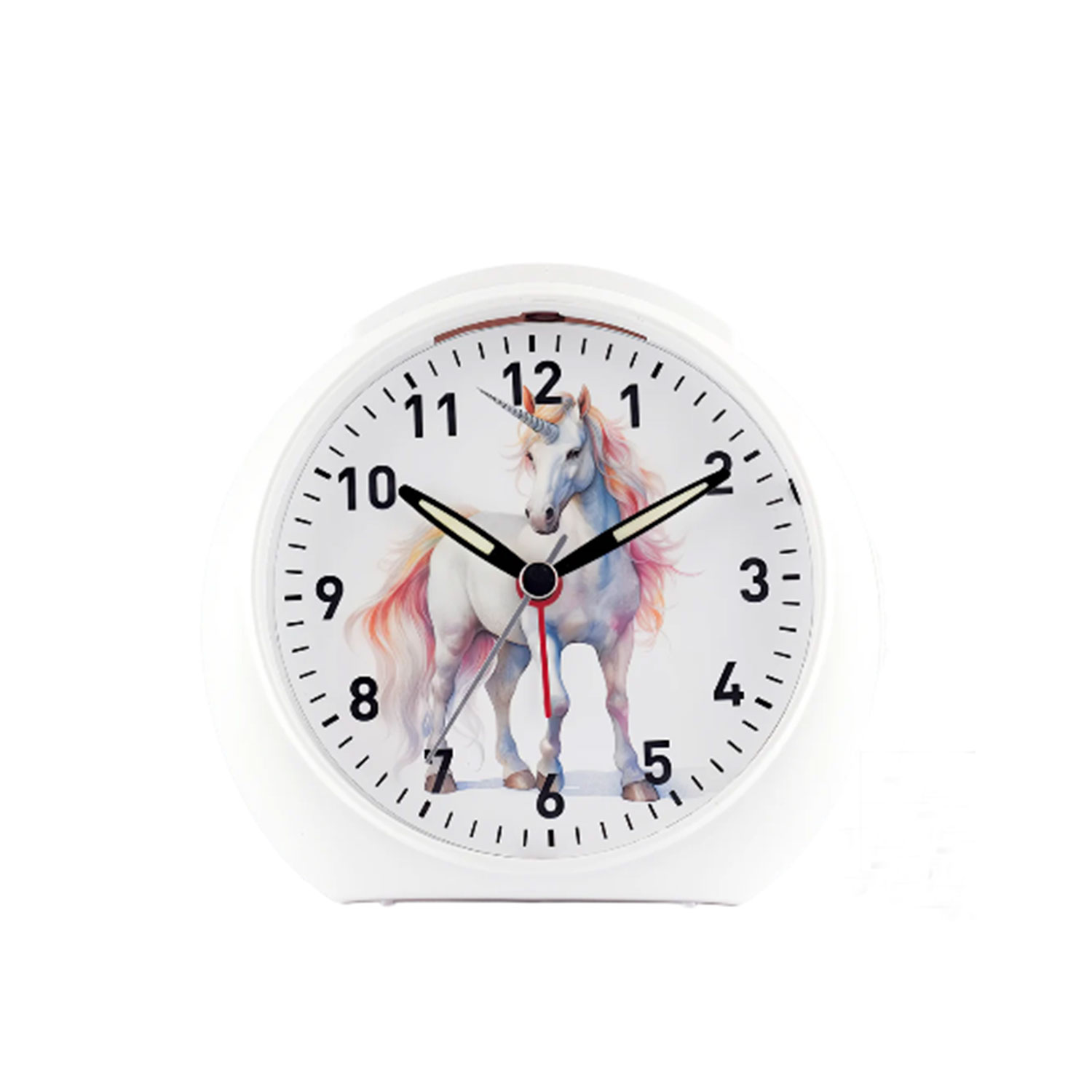 EUROTIME Kinderwecker Quarz, Motiv Einhorn