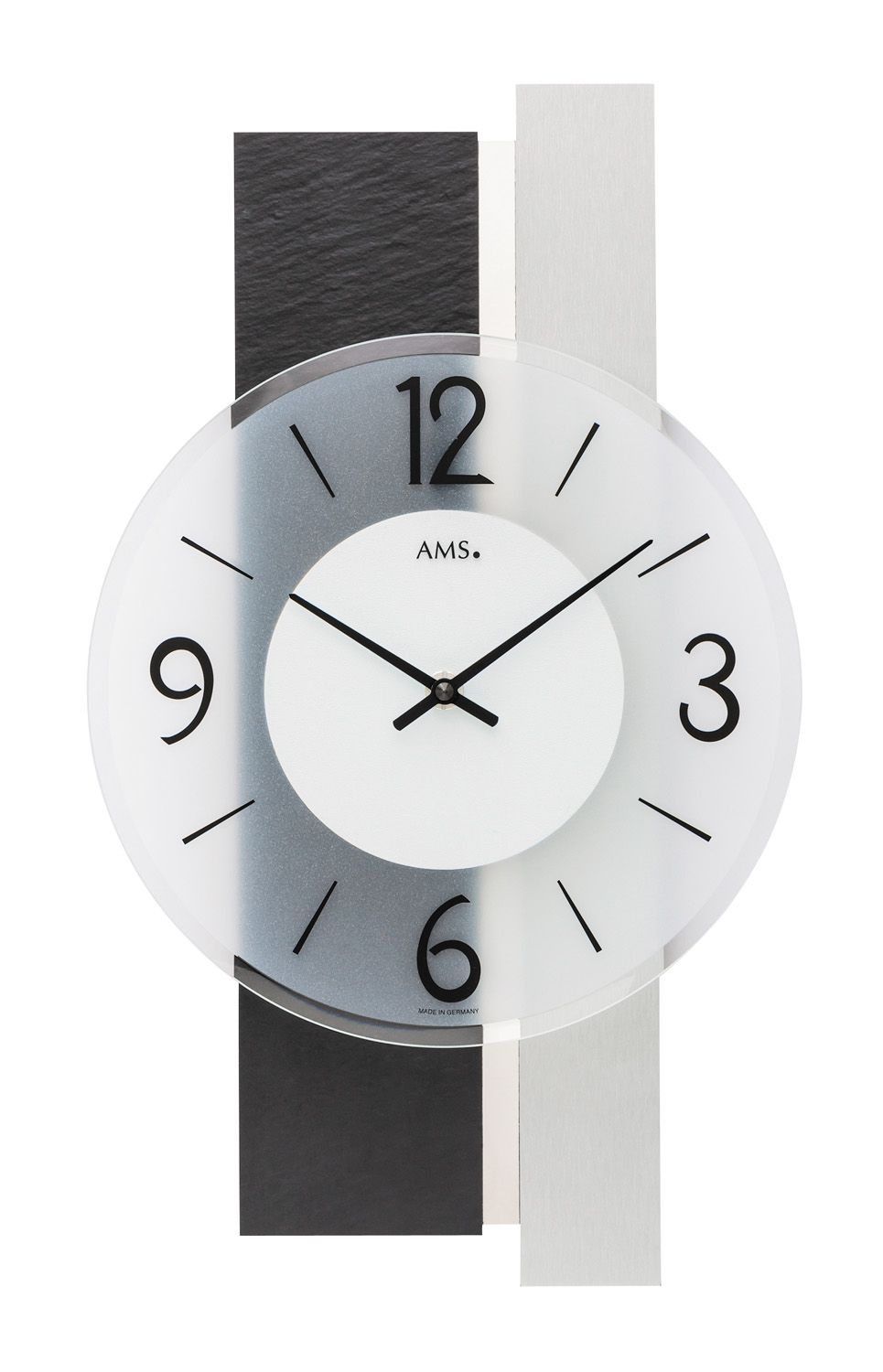 AMS Quarz-Wanduhr W9555