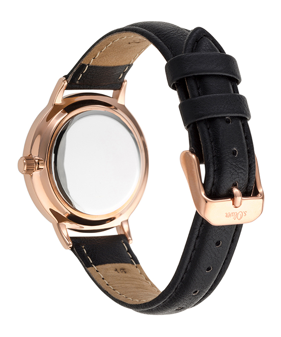 s.Oliver Kunstlederband schwarz SO-3586-LQ