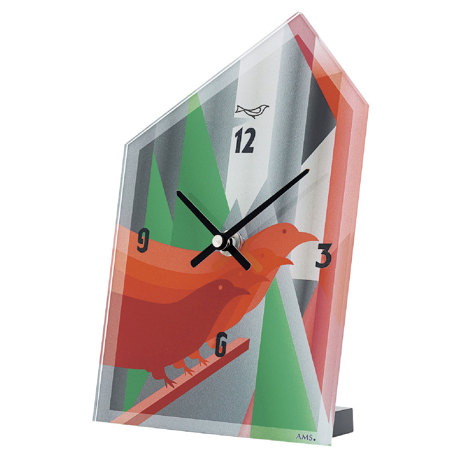 AMS Quarz-Tischuhr T1254