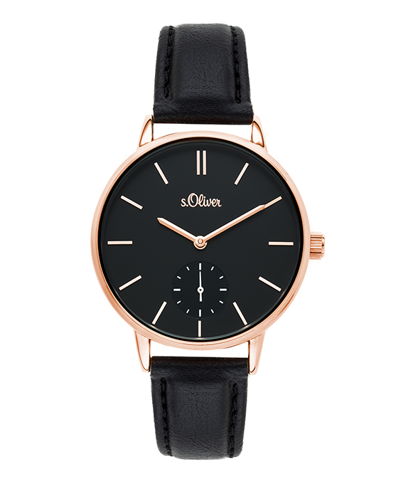 s.Oliver Kunstlederband schwarz SO-3586-LQ