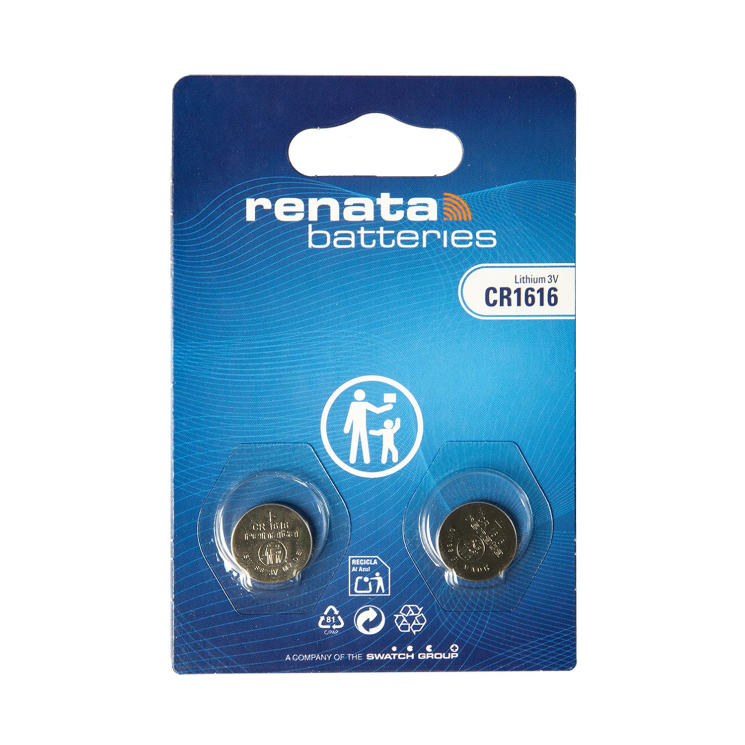 Renata 1616 Lithium Button cell
