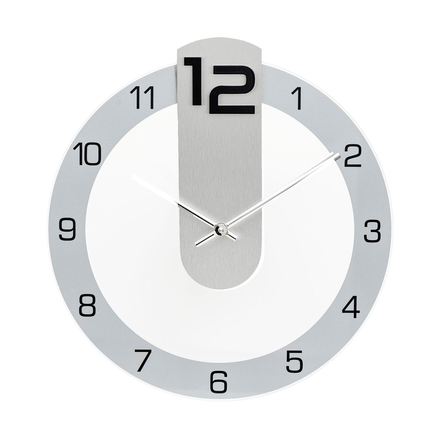 AMS Quarz-Wanduhr W9712