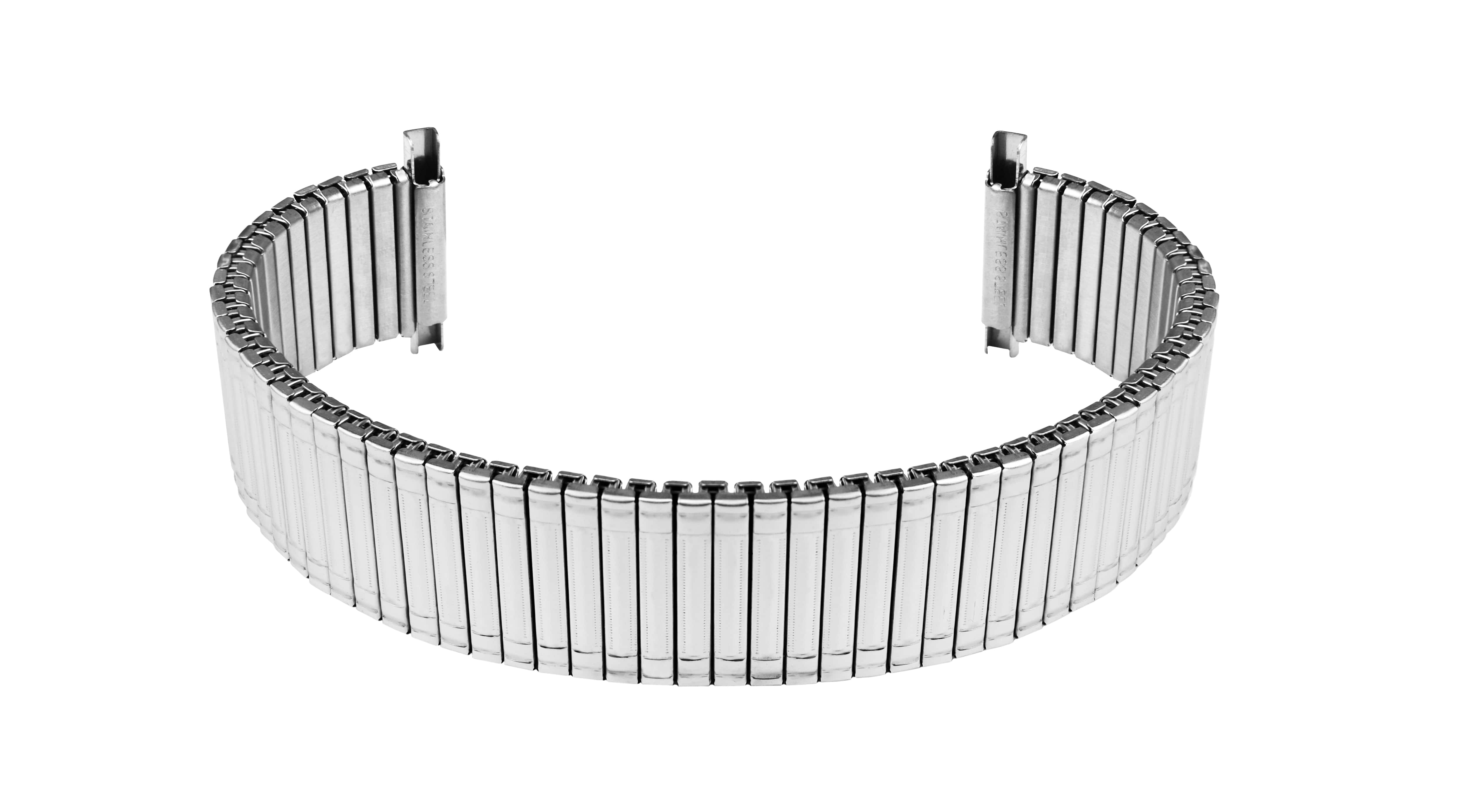 RF Metallband Zugband, weiß, 16-22mm