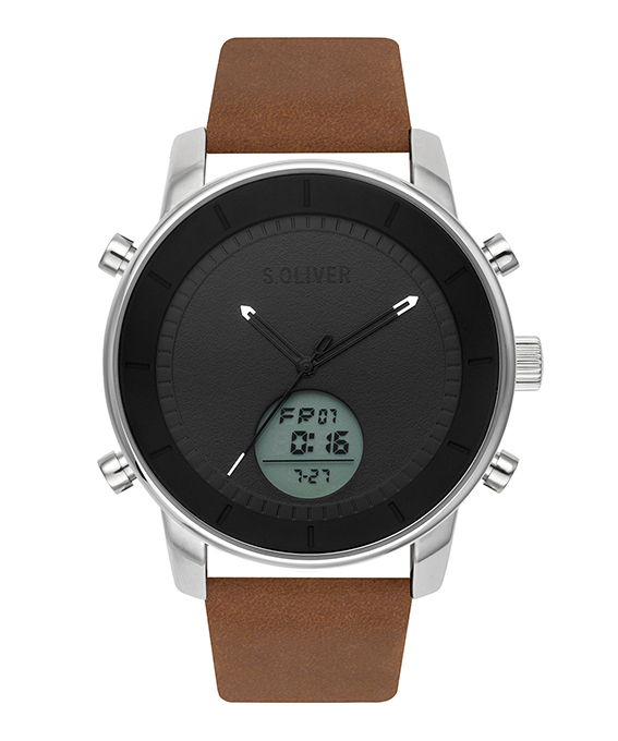 s.Oliver Lederband braun SO-3619-LD
