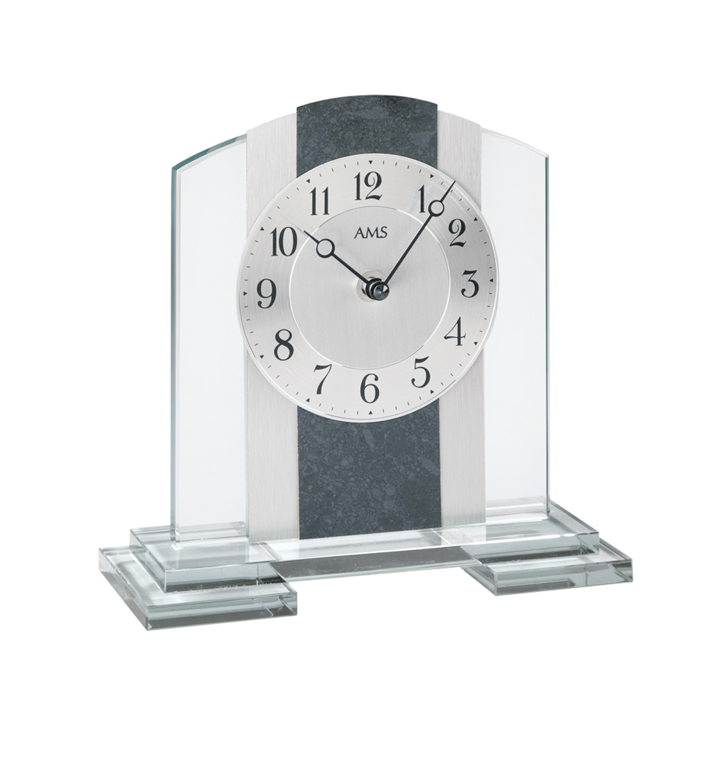 AMS Quarz-Tischuhr T1121