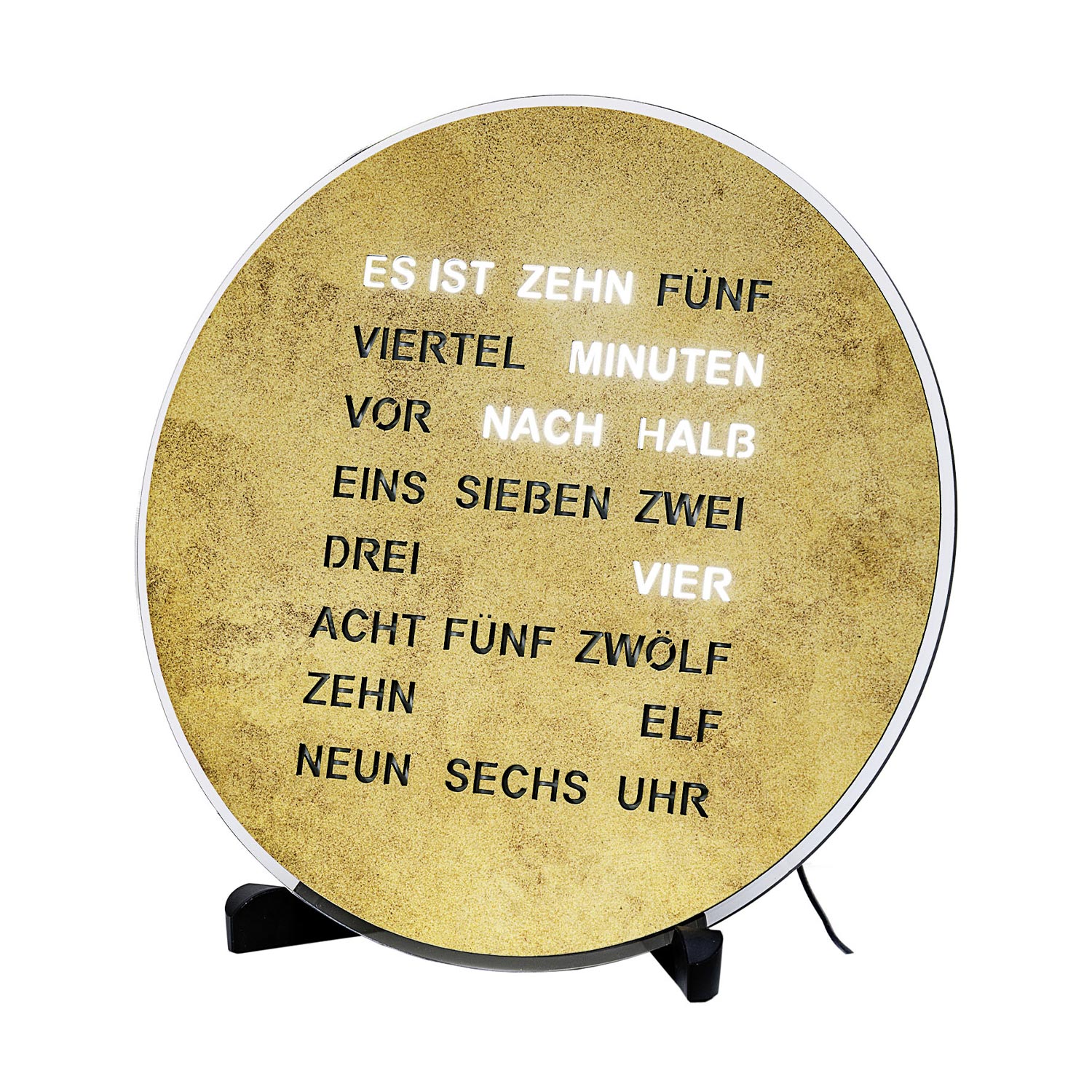 AMS Tisch- und Wanduhr T1291