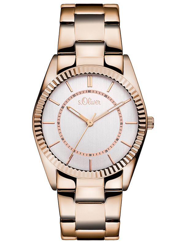 s.Oliver Edelstahlband rosé SO-3190-MQ