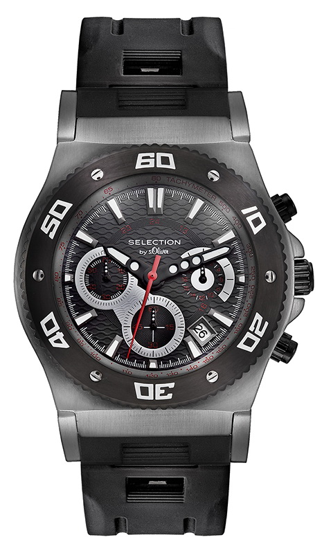 S.Oliver Silikonband grau SO-2535-PC