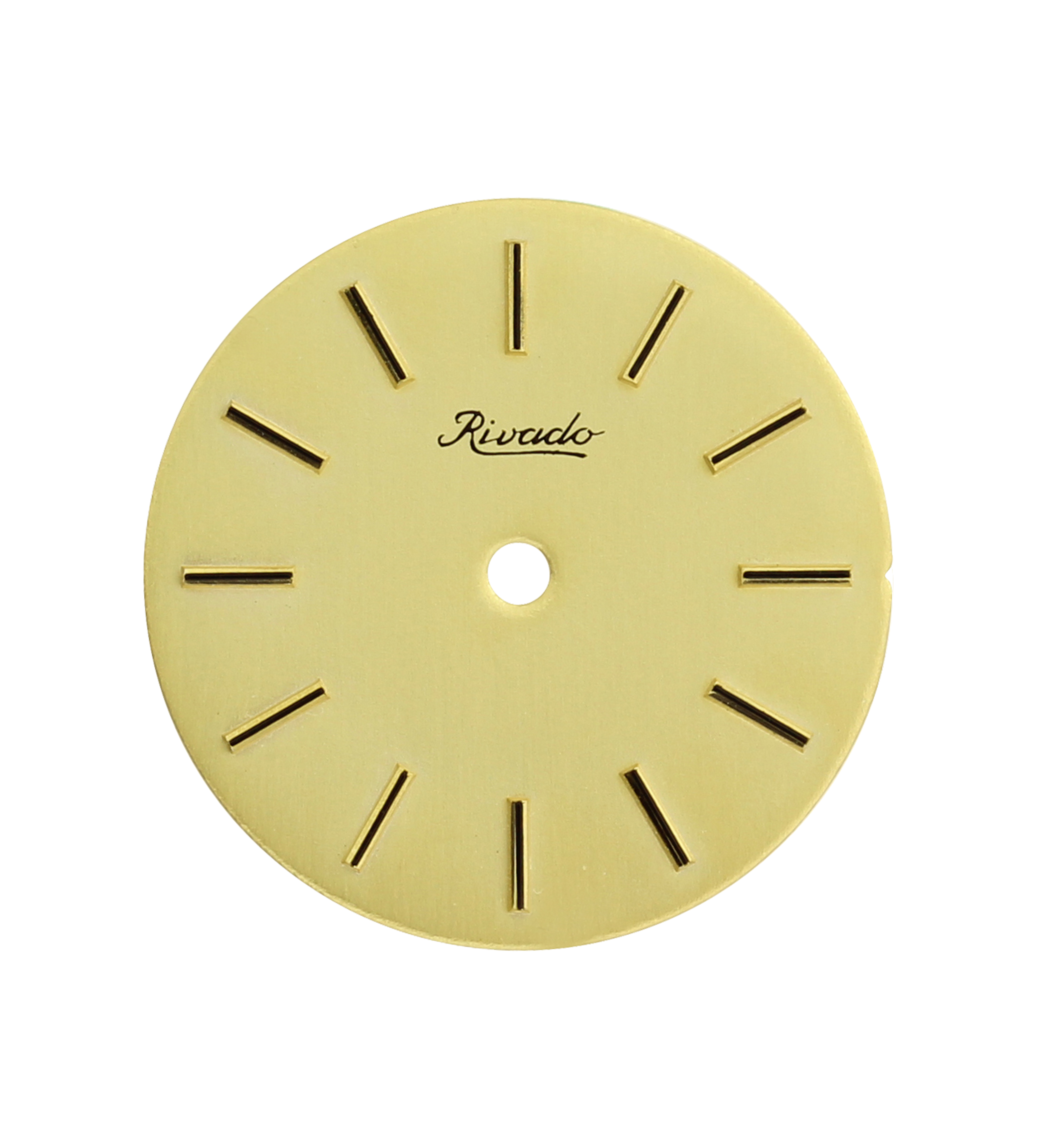Dial FHF 69-21 Ø 19.5 yellow/wedges yellow