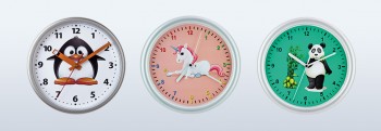 Children's wall clocks