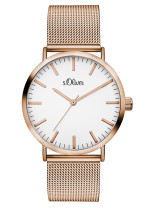 s.Oliver Stainless steel rosegold SO-3146-MQ