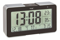 TFA radio alarm clock, 25 alarm sounds