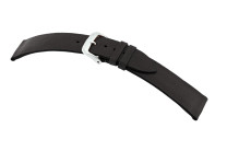 Bracelet-montre en cuir Tulsa 18mm noir