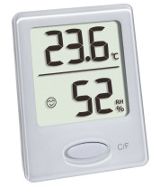 Digitales Thermo-Hygrometer, weiß