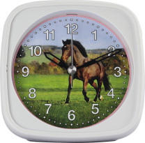 Children's Alarm Clock Horse, sweeping second