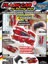 Flash Car by Racing Wall - drives everywhere - spectacular