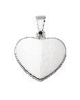 Pendant silver 925/- heart