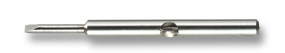 Klinge flach 1,0 mm für Schrauben- und Stiftentferner Bergeon