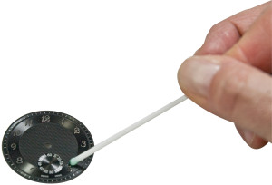 Stick de nettoyage collant avec tête en polyuréthane Ø 2 mm, adhérance faible, en paquet de 75 pièces