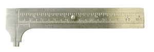 Pocket sliding gauge