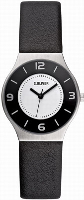 s.Oliver bracelet-montre noir SO-1698-LQ