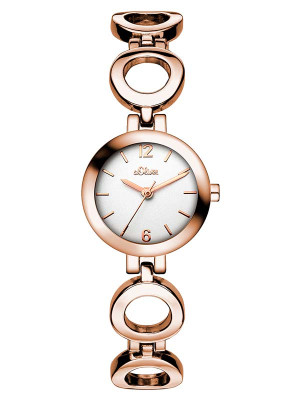s.Oliver Stainless steel rosegold SO-3020-MQ