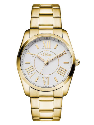 s.Oliver bracelet-montre doré SO-3086-MQ