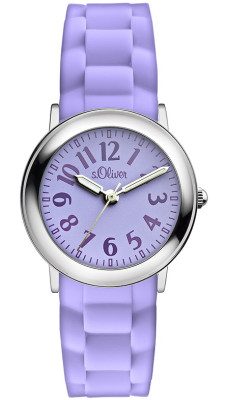 s.Oliver Silicone strap purple SO-2524-PQ