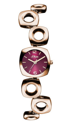 s.Oliver Stainless steel rosegold SO-3074-MQ