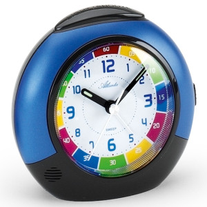 Atlanta 1678/5 blue Alarm Clock Quartz for children