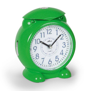 Atlanta 1985/6 green Alarm Clock Quartz Owl, repetition