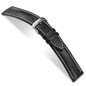 Montre-bracelet Katu imperméable, 18mm noir