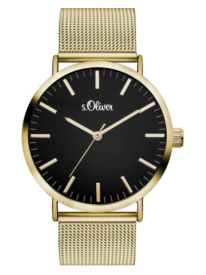 s.Oliver stainless steel gold SO-3326-MQ