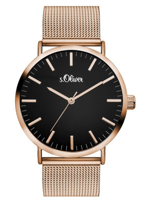 s.Oliver Stainless steel rosegold SO-3327-MQ